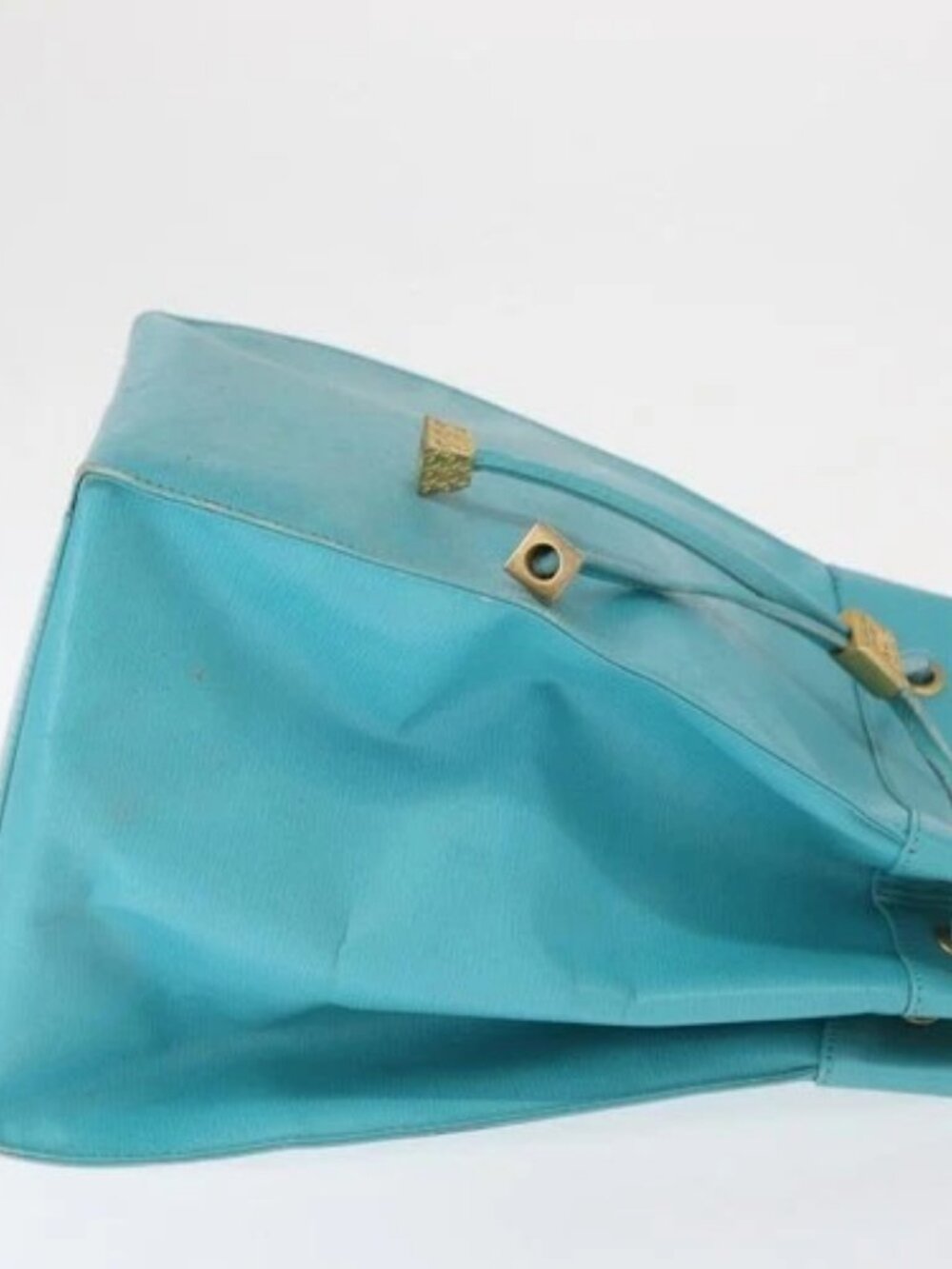 Christian Dior Shoulder Bag Leather Light Blue Auth - Picture 4 of 16